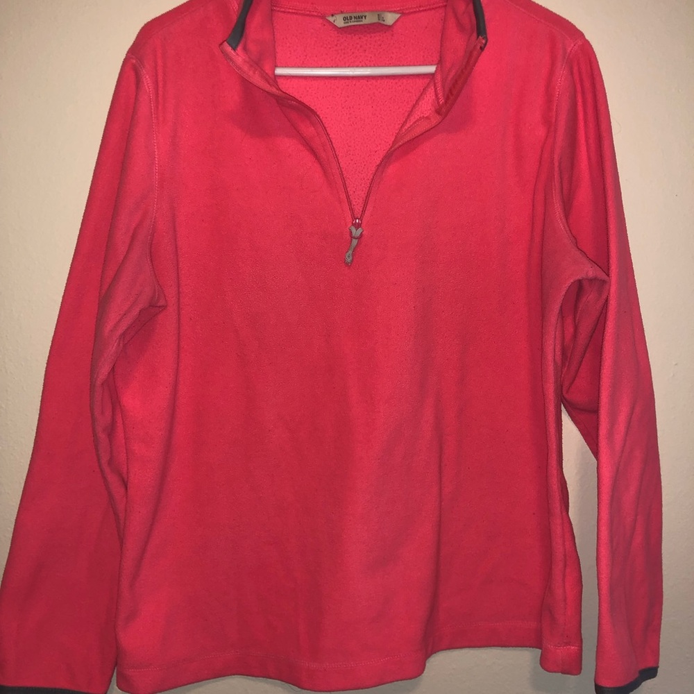 Old navy fleece 1/4 zip - large